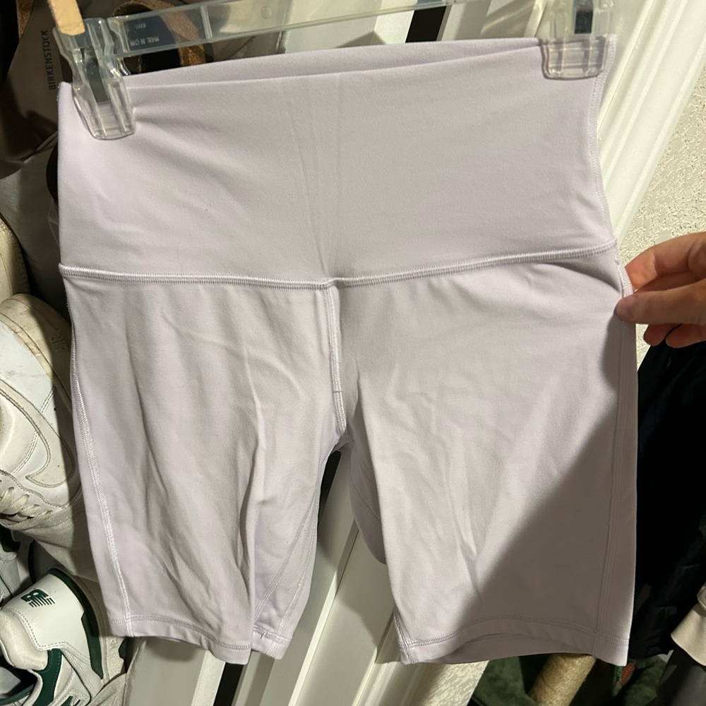 Lululemon biker shorts *8 in*